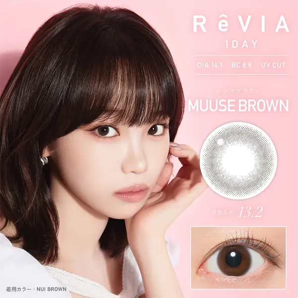 ReVIA 1day ムースブラウン