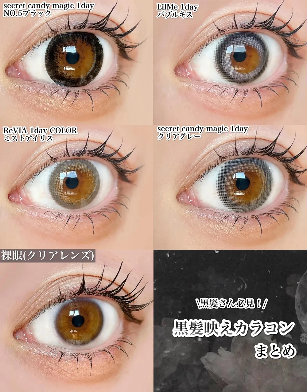 裸眼と比較