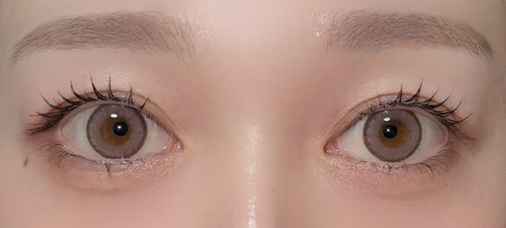 Luna Natural 1day/ピーチ着用時