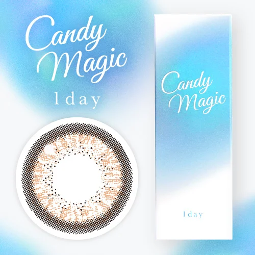 キャンディーマジック ワンデー ナチュラルブラウン