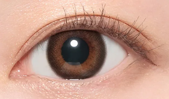 マーブル マンスリー ジェリーモカ 着用画像