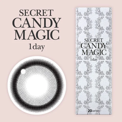 シークレットキャンディーマジック ワンデー ラメグレー