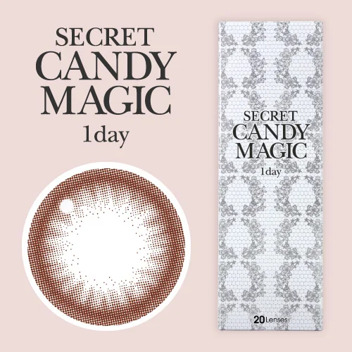 シークレットキャンディーマジック ワンデー NO.1 チョコレート