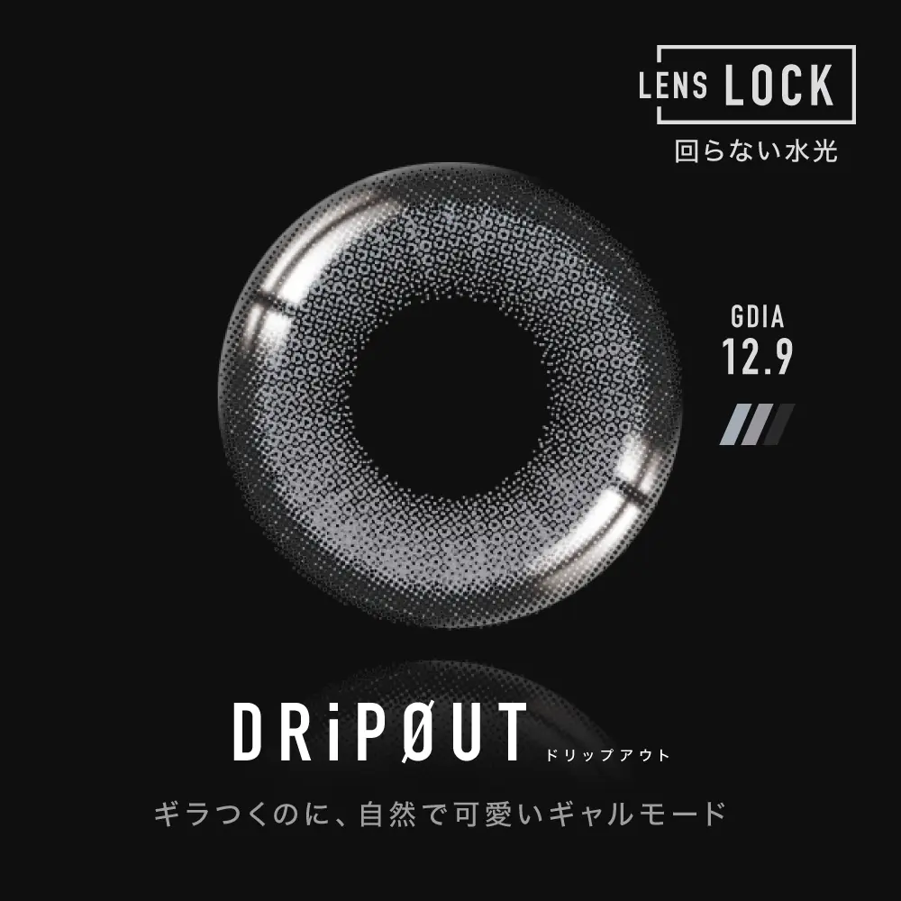 ドリップアウト レンズ画像