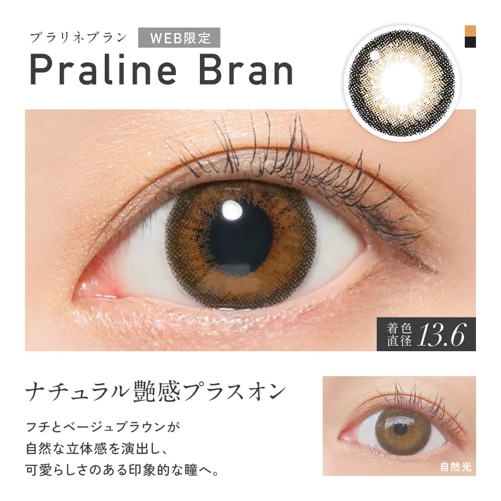 Praline Bran(プラリネブラン)カラー詳細