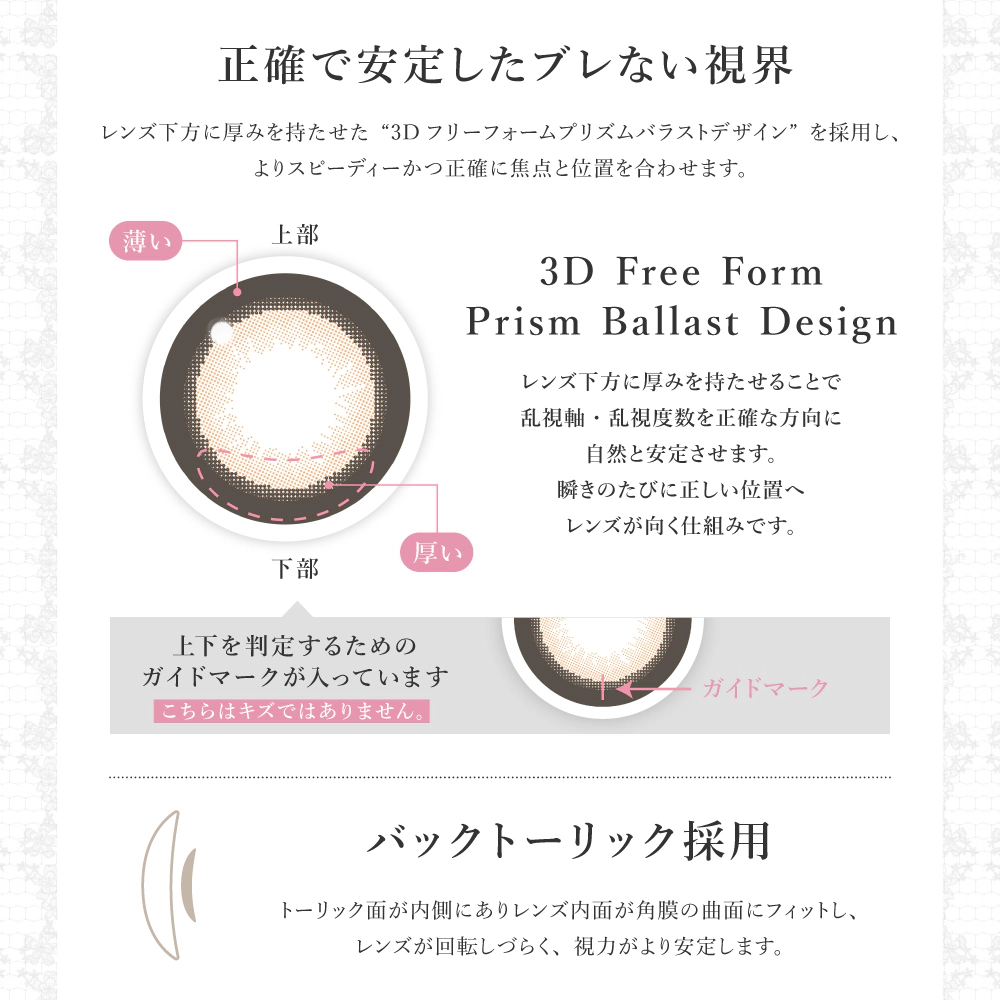 正確で安定したブレない視界