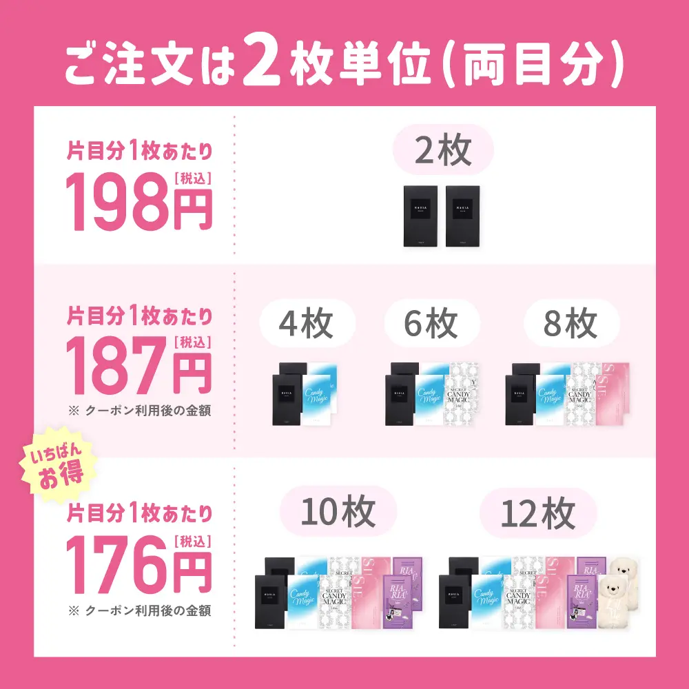 ご注文は2枚単位