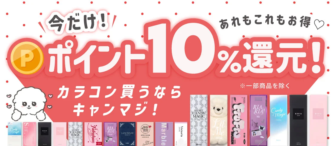 【今だけ】ポイント10％還元中！あれもこれもお得