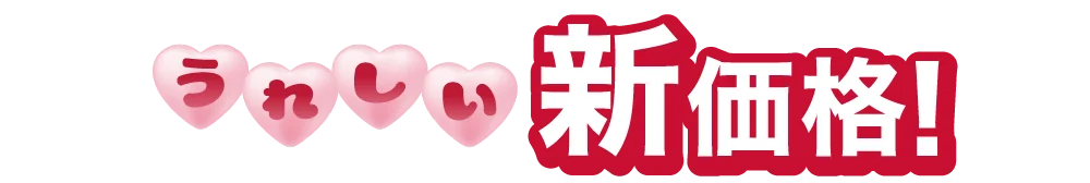 うれしい新価格
