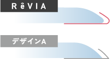 なめらかなフチ