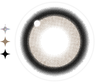 ラメベージュ レンズ画像