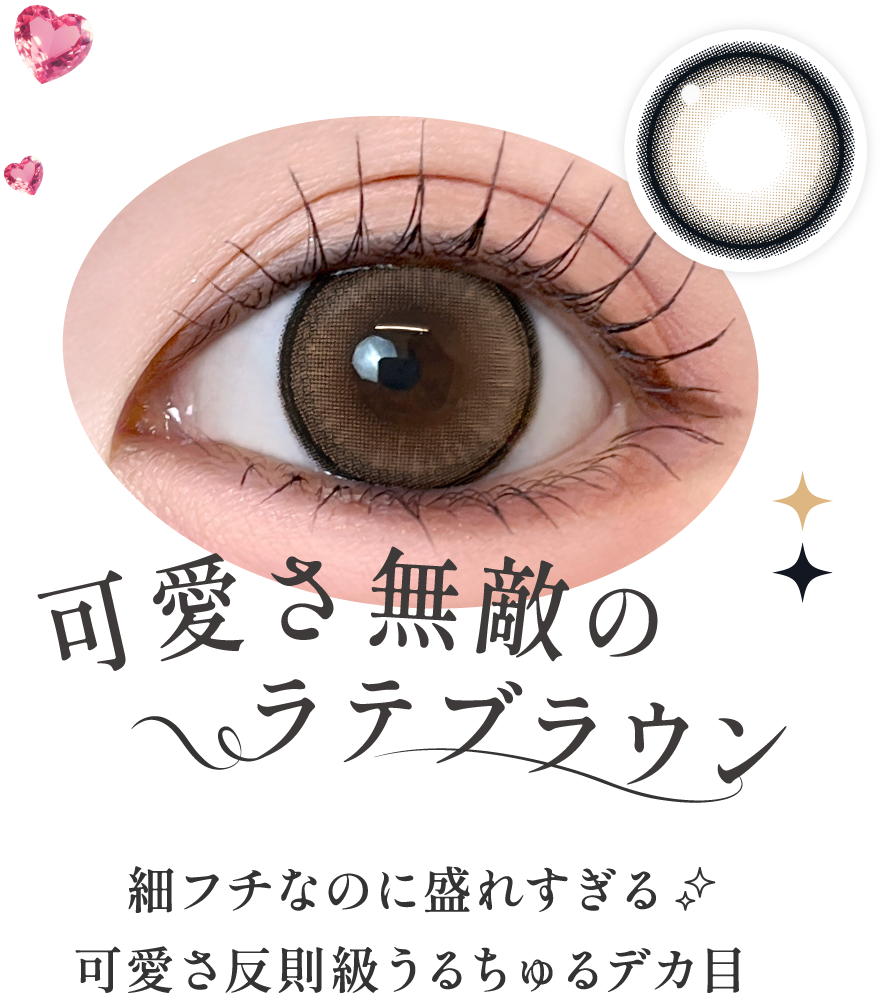 可愛さ無敵のラテブラウン
