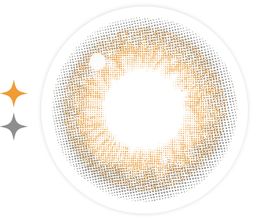 ライトブラウン レンズ