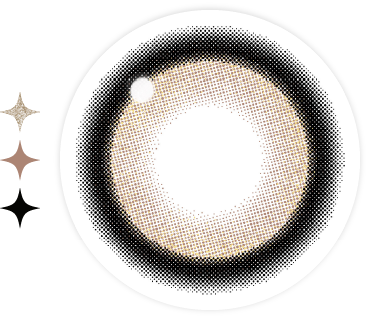 ラメブラウン レンズ