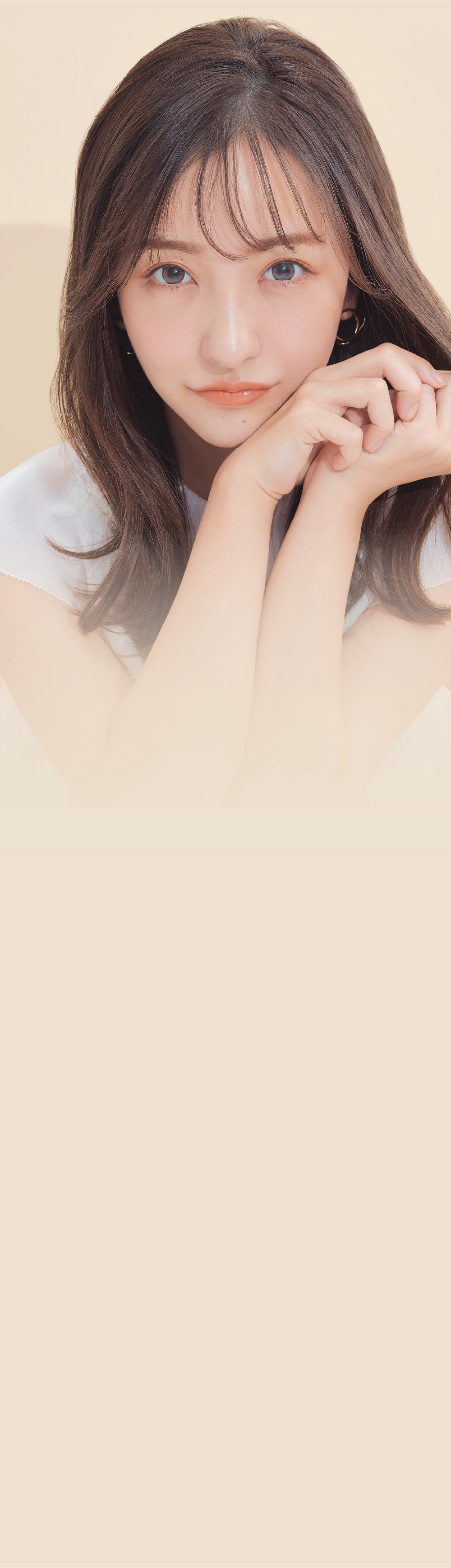 モデル板野友美さん