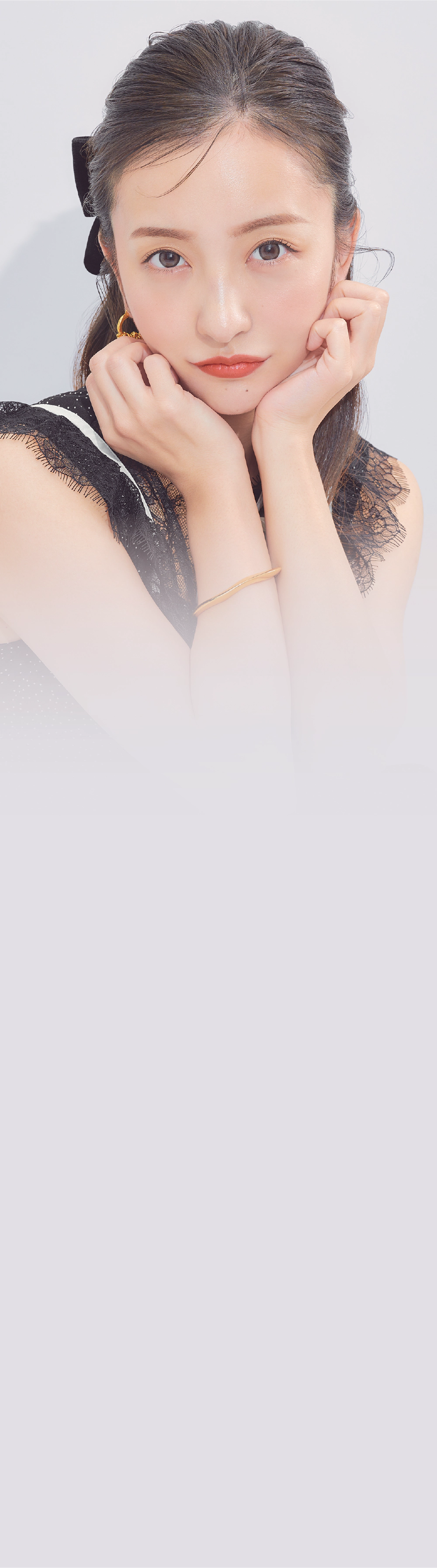 モデル板野友美さん