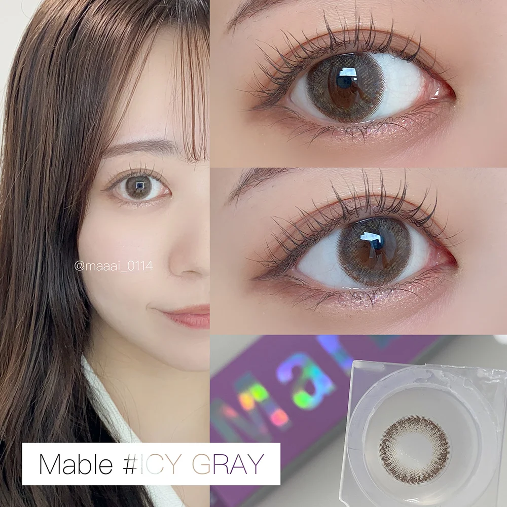 透明感たっぷり繊細グレージュカラコン4選| candy magic