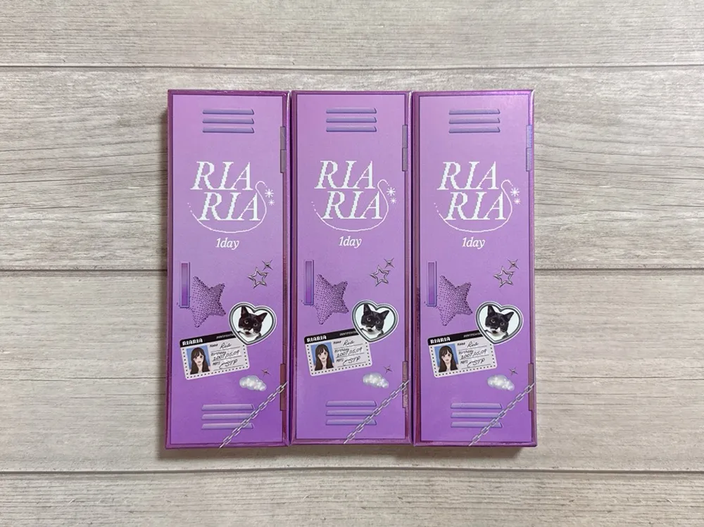 米澤りあちゃんプロデュースカラコン 新作RIARIA♡全色レビュー| candy