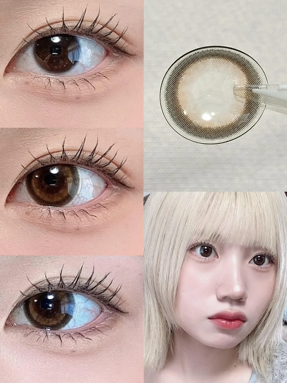 秋を先取り！ふわあまカラコン♡| candy magic