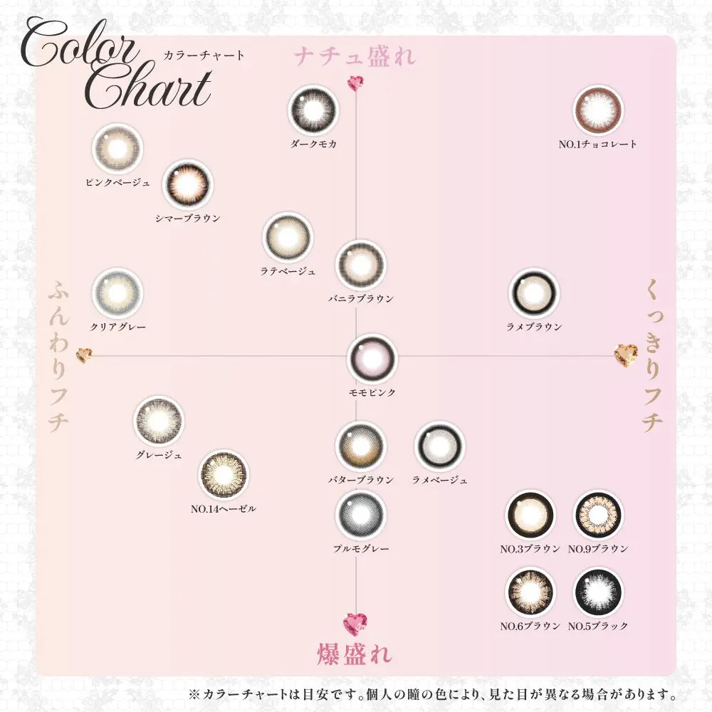 カラコン】【お試しカラコン】secret candymagic 1day 《モモピンク