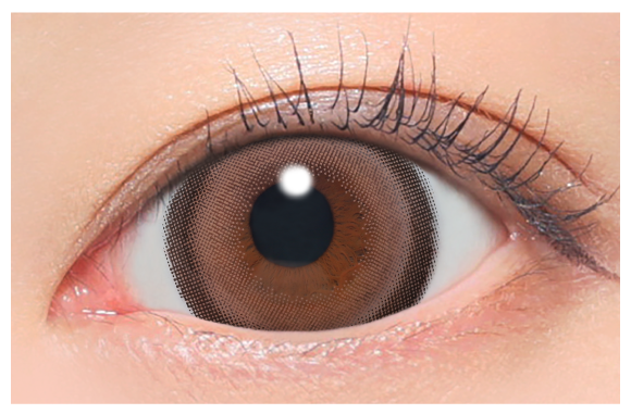 バニラブラウン着用画像