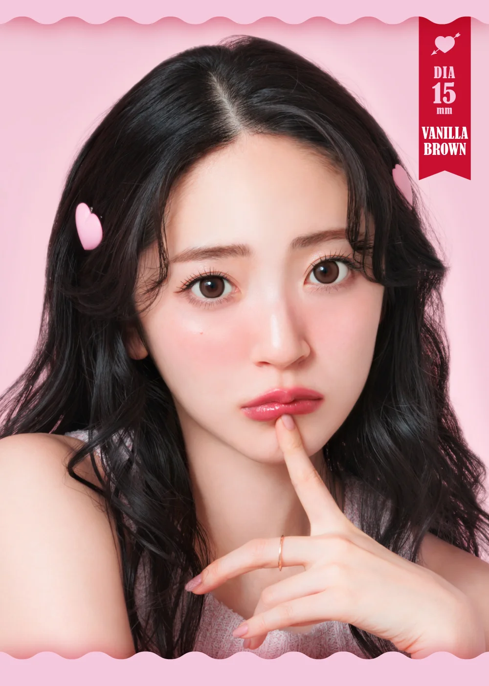 鈴木愛理さんバニラブラウン着用イメージ