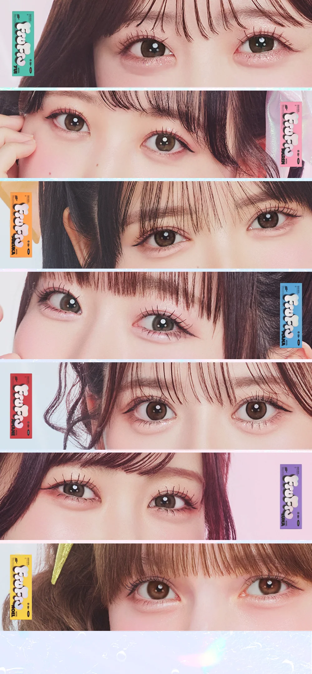 FruFru 1day(フルフル使用期限1日)のカラコン一覧｜candy magic公式