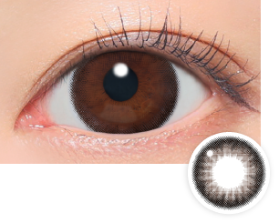 カラコン】secret candymagic 1day 《NO.9ブラウン》 度あり 度なし 1